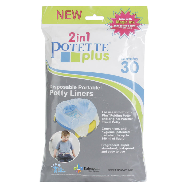 2in1 Potette Plus Disposable Potty Liners, 30pack