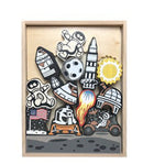 Lunar Lander Moon Landing Playset