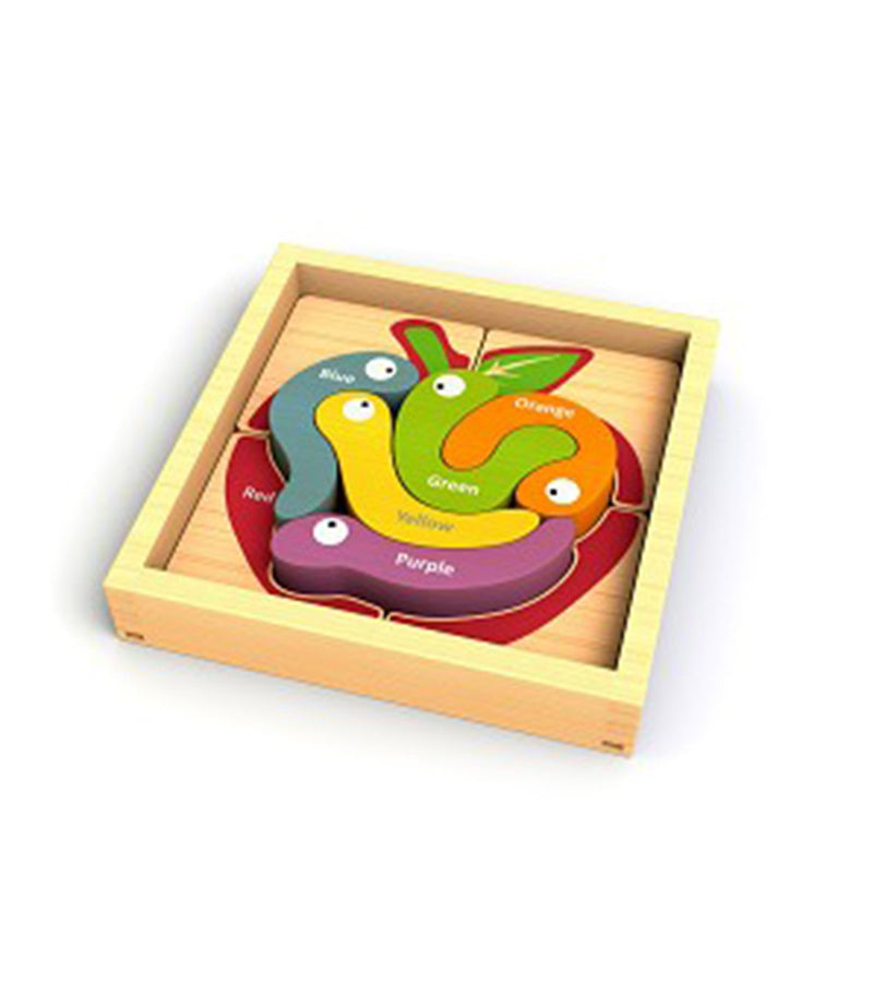 Color Crawlers Wooden Puzzle