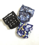 Cloth Diapers, set of 3