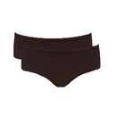 Antibacterial & Odorless Maternity Midi Briefs 2-Pack