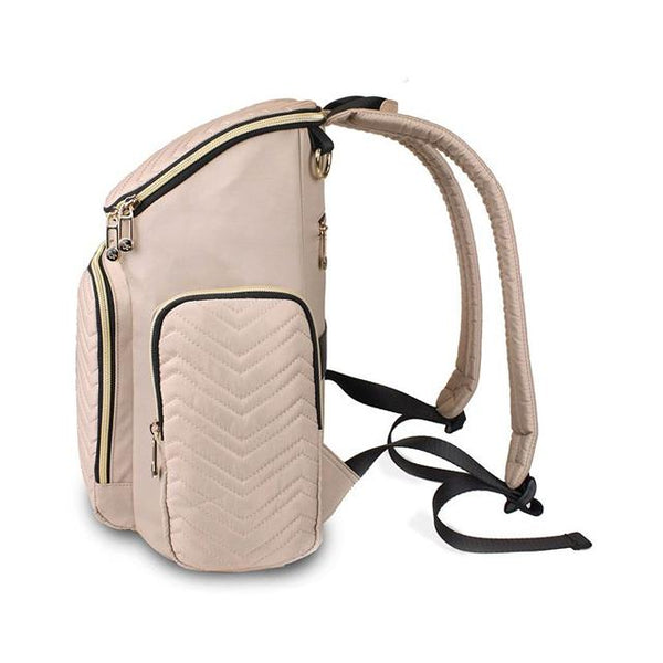 colorland leather backpack Georgia Baby Changing Backpack
