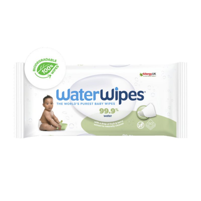 WaterWipes Soapberry 60pk (Biodegradable)