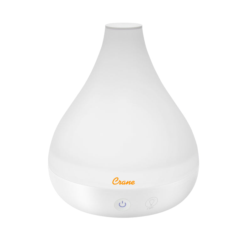 White Personal Ultrasonic Cool Mist Humidifier with Aroma Diffuser