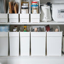 Shimoyama Kitchen Box with Wheel - White