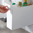 Shimoyama Kitchen Box with Wheel - White