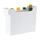 Shimoyama Kitchen Box with Wheel - White