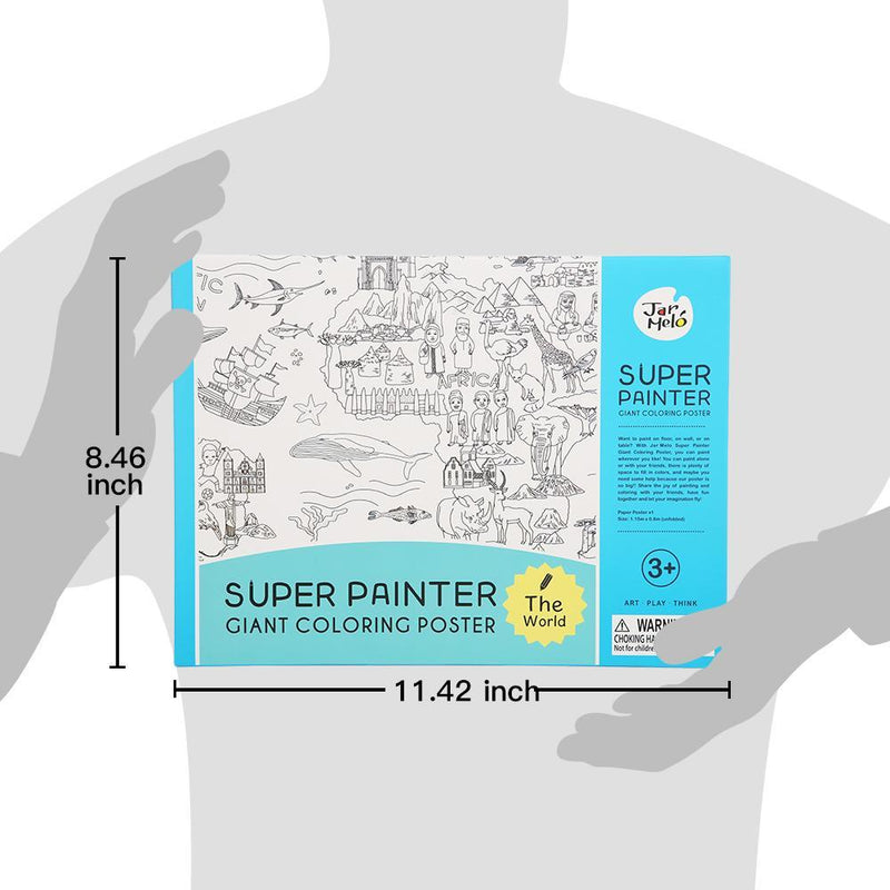 Super Painter Giant Coloring Poster