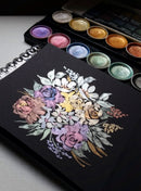 [Workshop in a Box] Metallic Loose Floral Bouquet Launchbox by Thea Ong