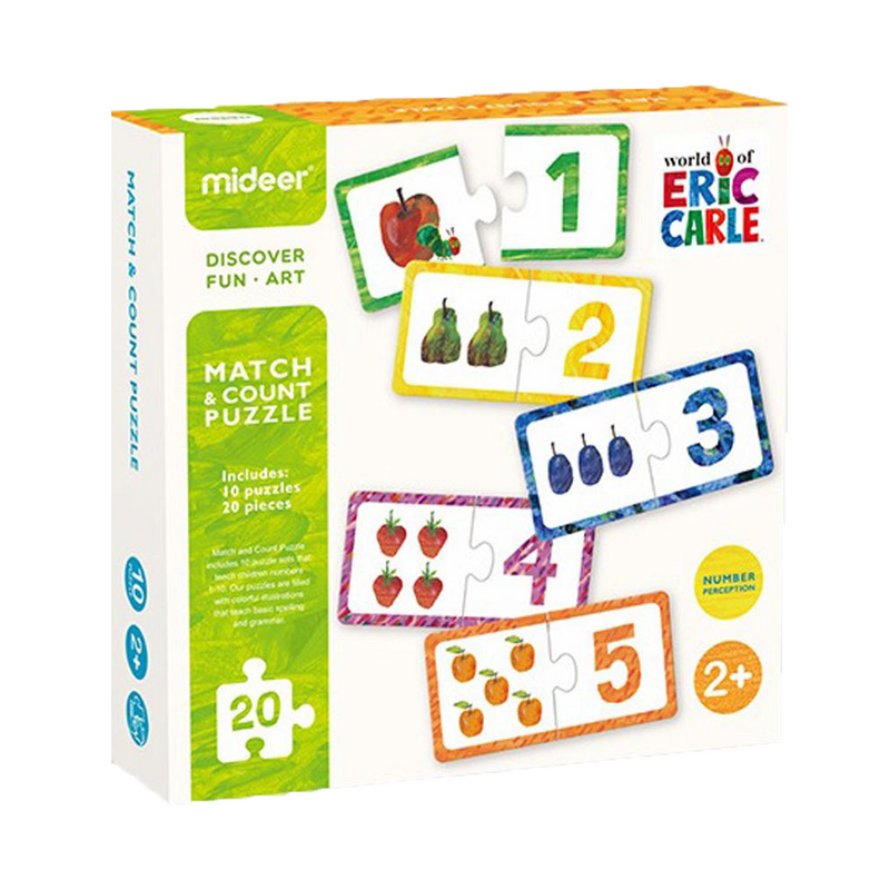 The World of Eric Carle Match & Count Puzzle