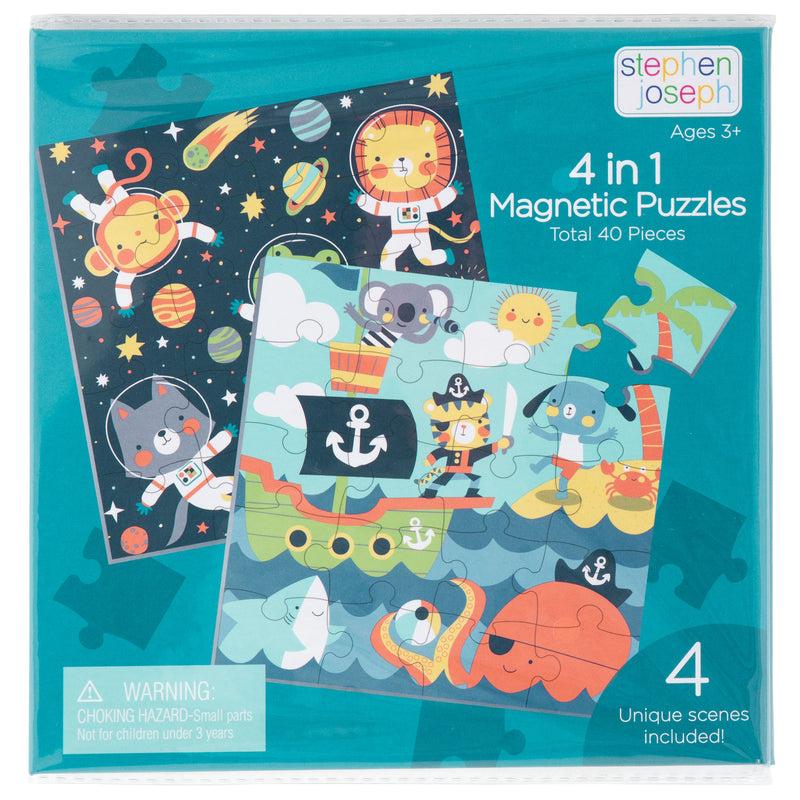 4in1 Magnetic Puzzle Book