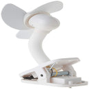 Stroller Fan White w/ White Foam