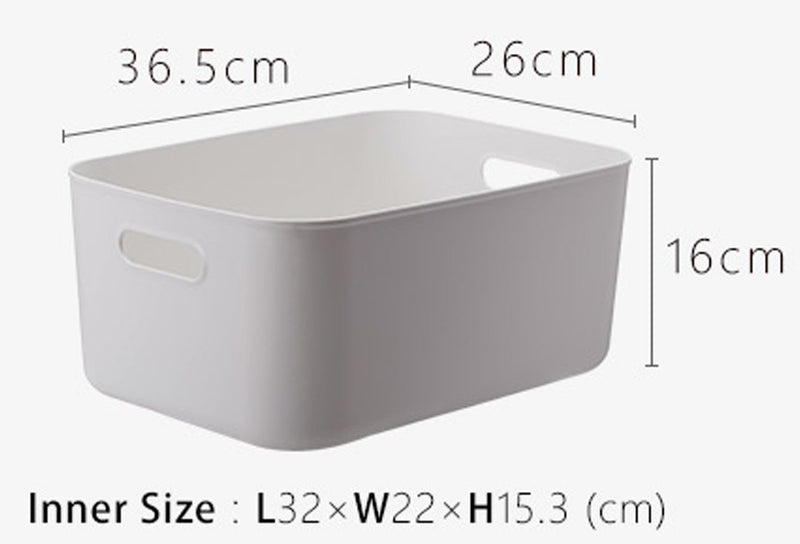 Shimoyama PE Storage Box Soft Touch w/o Lid