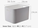 Shimoyama PE Storage Box Soft Touch w/o Lid