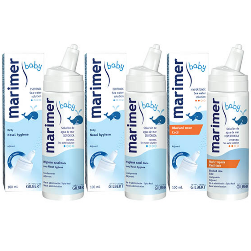 Isotonic Seawater Nasal Spray + Hypertonic Seawater Nasal Spray Bundle