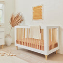 Lolly 3-in-1 Convertible Crib with Toddler Conversion Kit