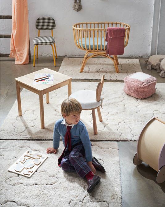 RugCycle Clouds Washable Rug