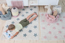 Stars Natural Nude Washable Rug