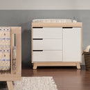 Hudson 3-Drawer Changer with Removable Changing Tray and Pure 31" Countour Changing Pad