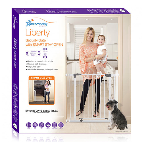 Liberty Security Gate w/ Smart Stay-Open