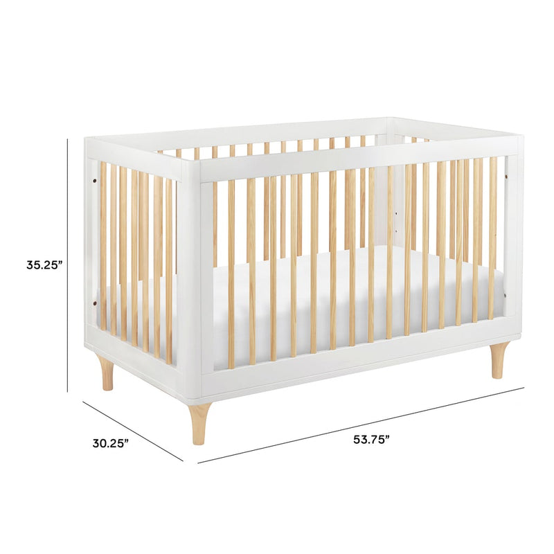 Lolly 3-in-1 Convertible Crib with Toddler Conversion Kit