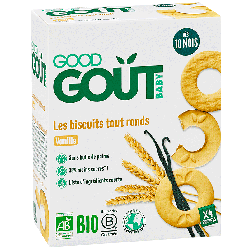 All Round Biscuits - 80g (10 mos)