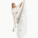 World Map Leather Mat