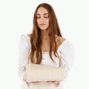 Windowpane Leather Mat