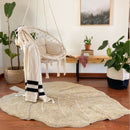 Monstera Leaf Washable Rug
