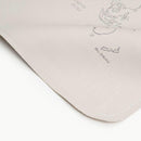 World Map Leather Mat