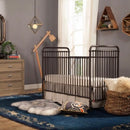 Abigail 3-in-1 Convertible Crib with Toddler Rail