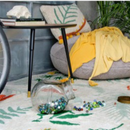 Botanic Plants Washable Rug