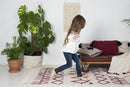 Bereber Burgundy Washable Rug