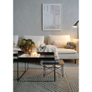 Woolable Golden Coffee Washable Rug