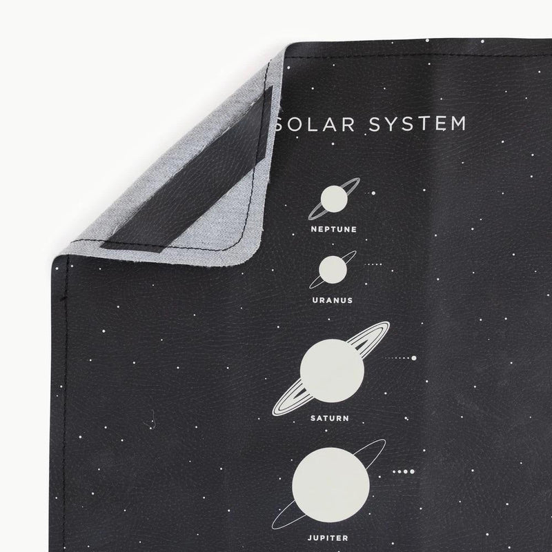 Solar System Leather Mat