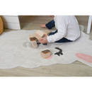 Mr Wonderful Smile Like a Llama Washable Rug