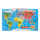 Magnetic World Map Puzzle