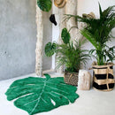 Monstera Leaf Washable Rug