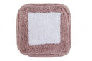 Marshmallow Square Vintage Nude Pouffe
