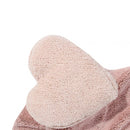 Puffy Love Nude Washable Rug with Cushion