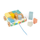 Pure Pull-Along Blocks Cart