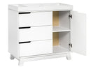 Hudson 3-Drawer Changer with Removable Changing Tray and Pure 31" Countour Changing Pad