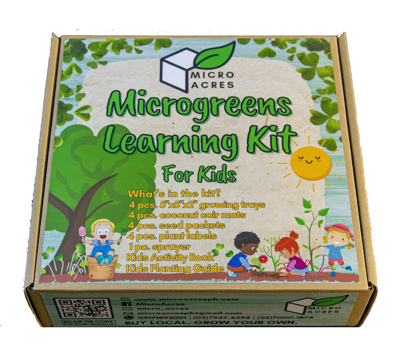 Microgreens Learning Kit for Kids