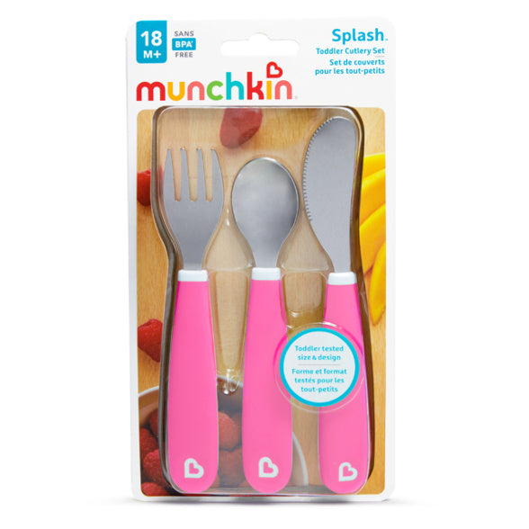 Splash™ Toddler Fork, Knife & Spoon Set
