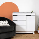 Hudson 3-Drawer Changer with Removable Changing Tray and Pure 31" Countour Changing Pad