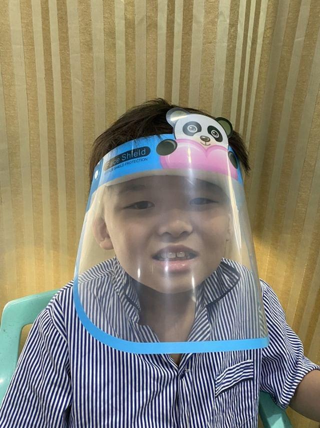 Kids Protective Anti-Droplet Character Face Shield