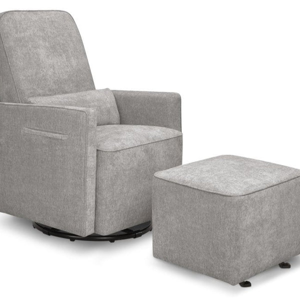 Davinci sierra swivel cheap glider and ottoman