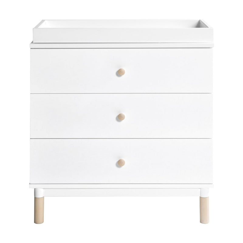 Gelato 3-Drawer Dresser with Removable Changing Tray and Pure 31" Contour Changing Pad